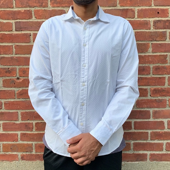 Denim & Flower Ricky Singh White Button Down Shirt - Picture 2 of 7